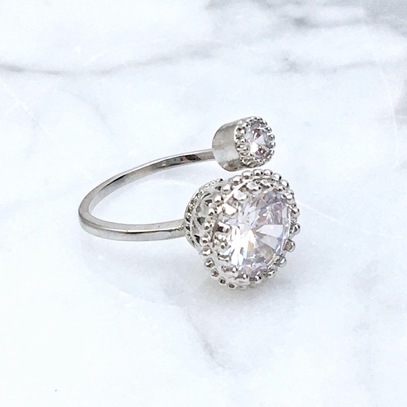 Jewelry - Adjustable CZ Fashion Ring Jewelry - Adjustable CZ Fashion Ring
